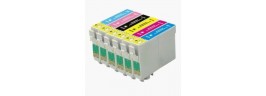 Cartuchos de tinta Epson  T0791/2/3/4/5/6 COMPATIBLES